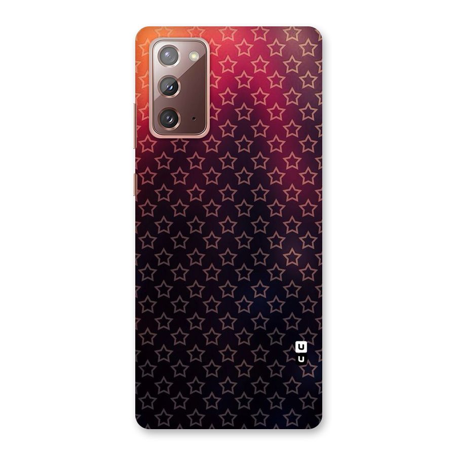 Ombre Stars Back Case for Galaxy Note 20