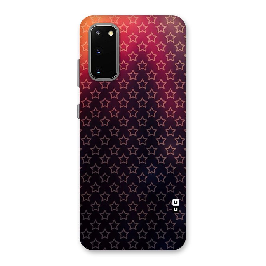 Ombre Stars Back Case for Galaxy S20