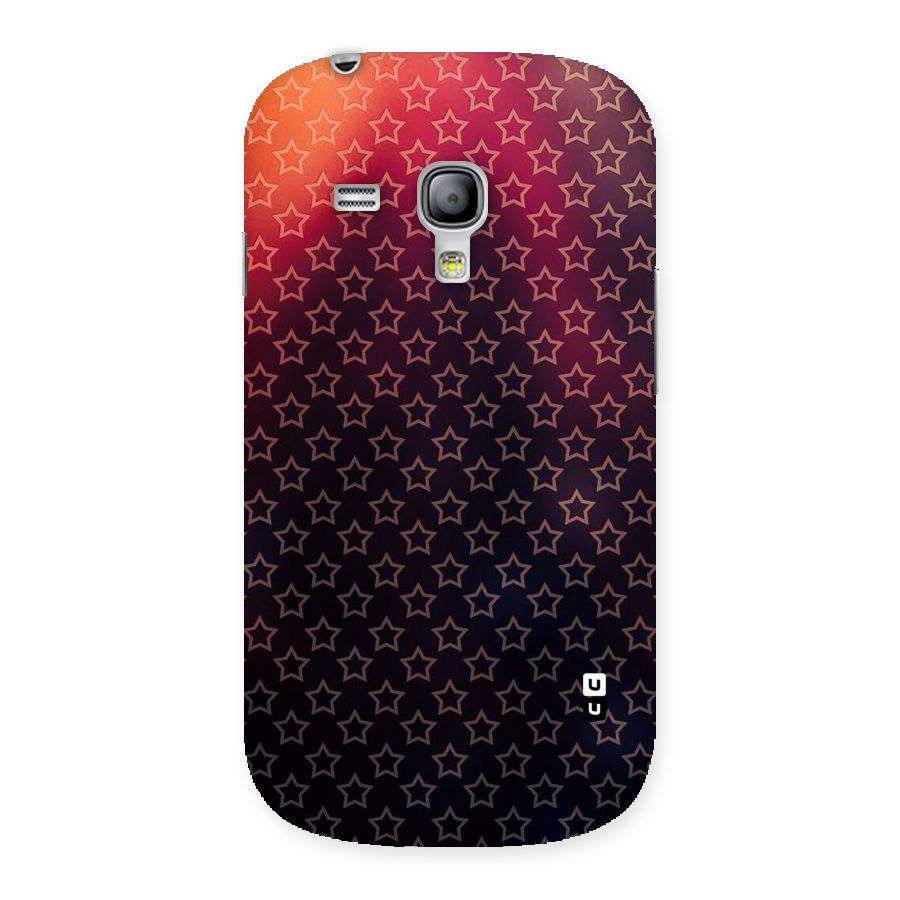 Ombre Stars Back Case for Galaxy S3 Mini