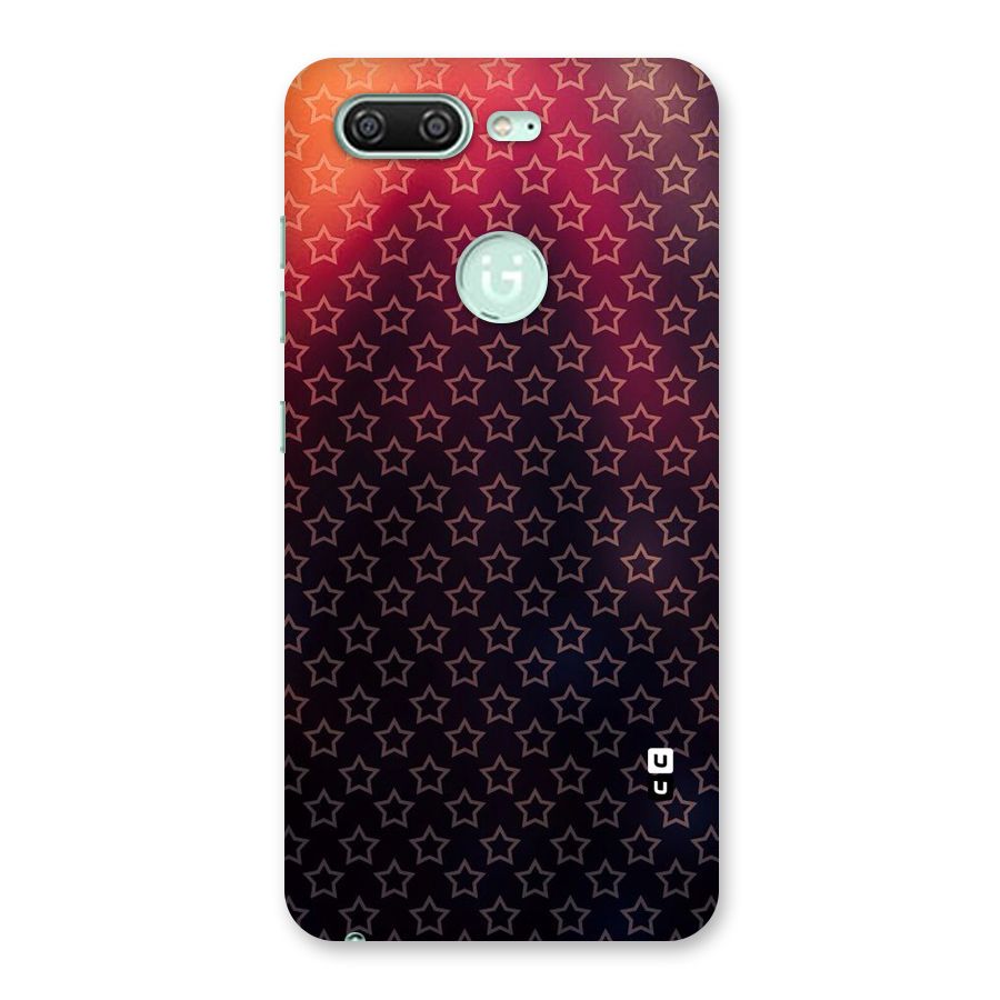 Ombre Stars Back Case for Gionee S10
