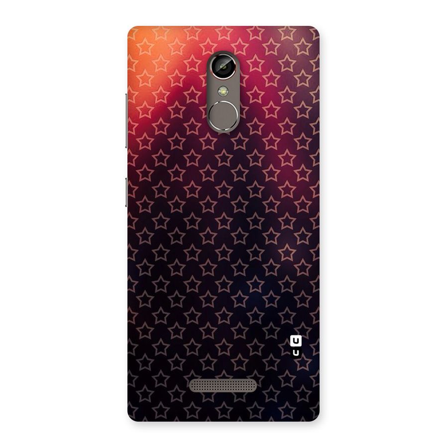 Ombre Stars Back Case for Gionee S6s
