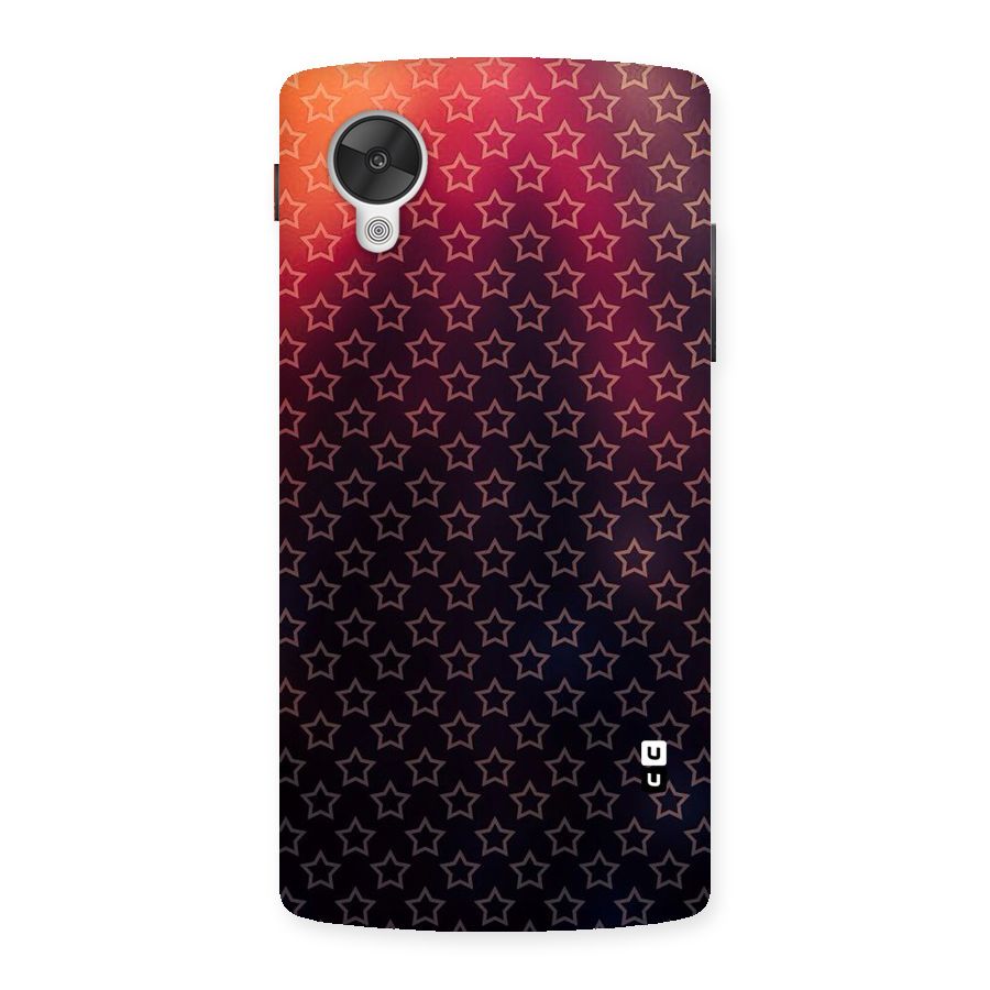 Ombre Stars Back Case for Google Nexsus 5