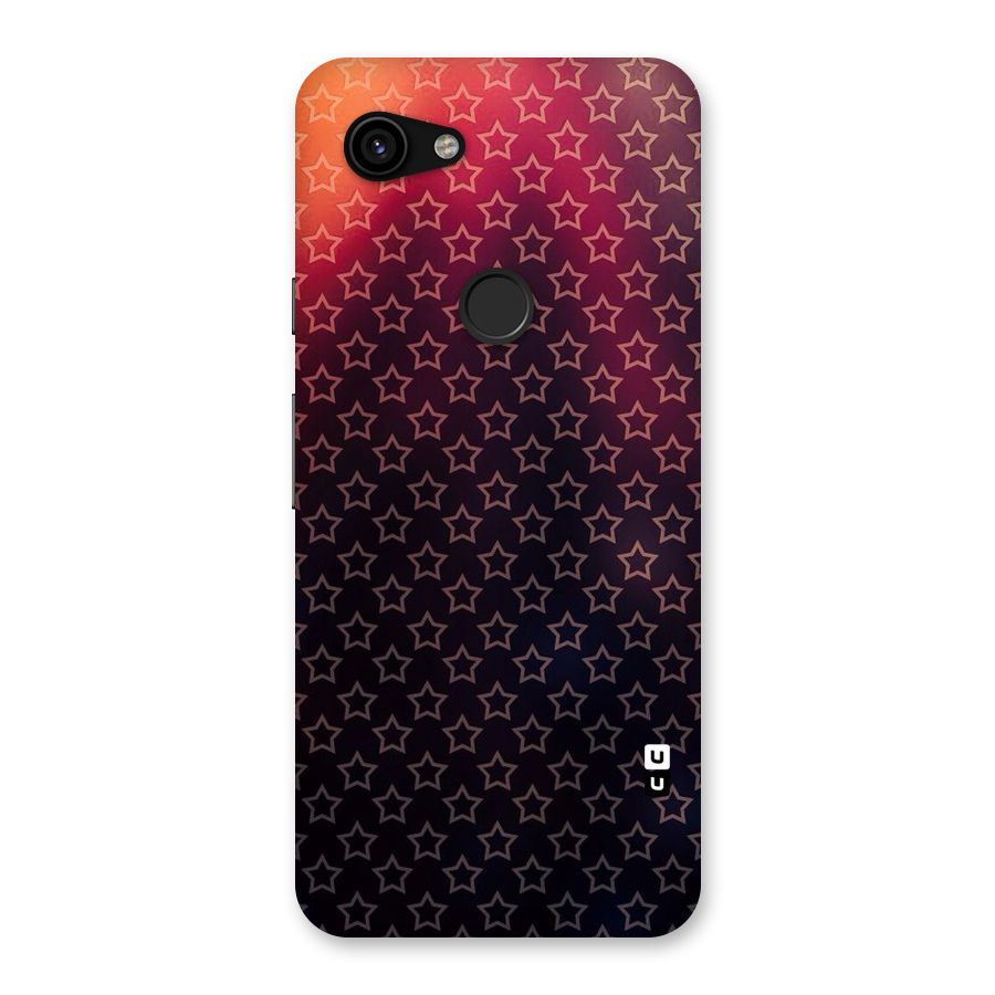Ombre Stars Back Case for Google Pixel 3a