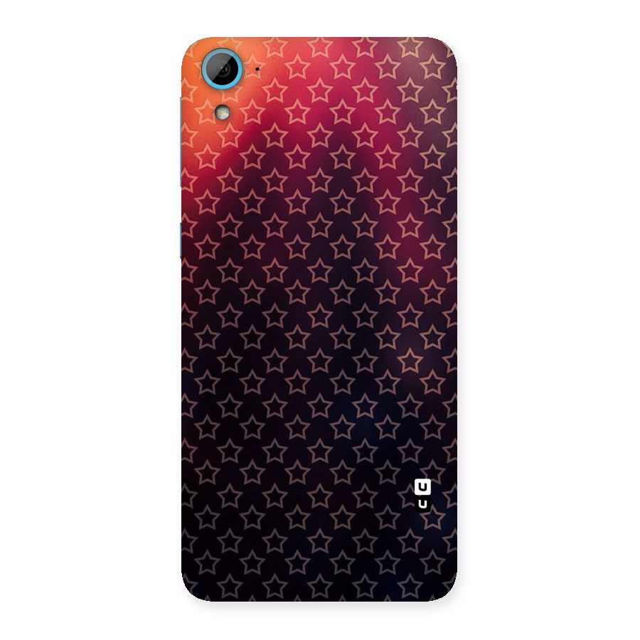 Ombre Stars Back Case for HTC Desire 826