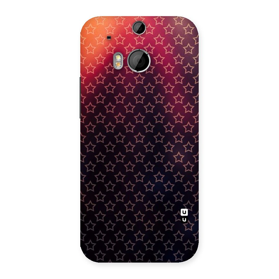 Ombre Stars Back Case for HTC One M8