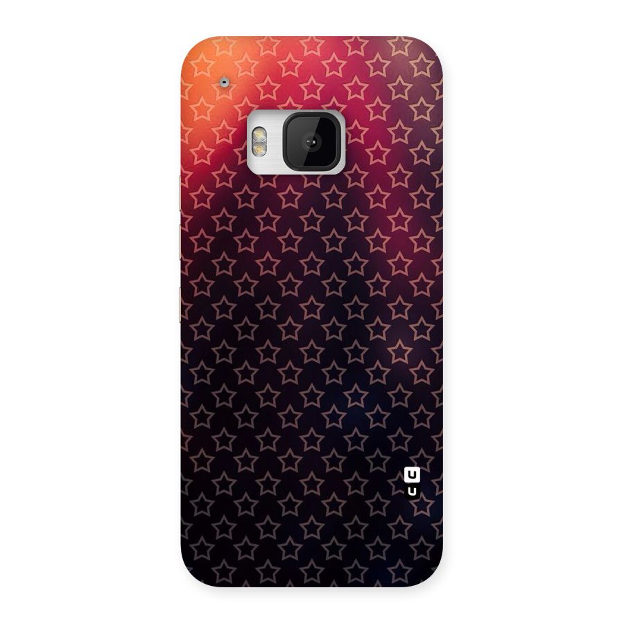 Ombre Stars Back Case for HTC One M9