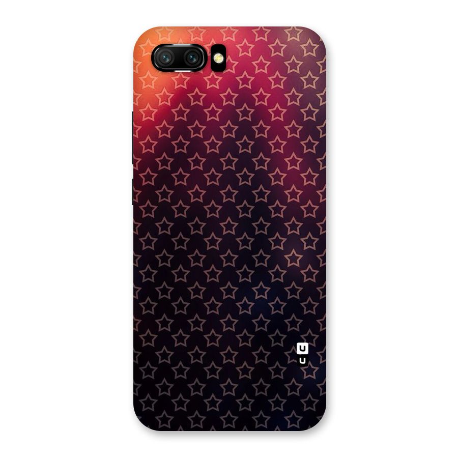 Ombre Stars Back Case for Honor 10