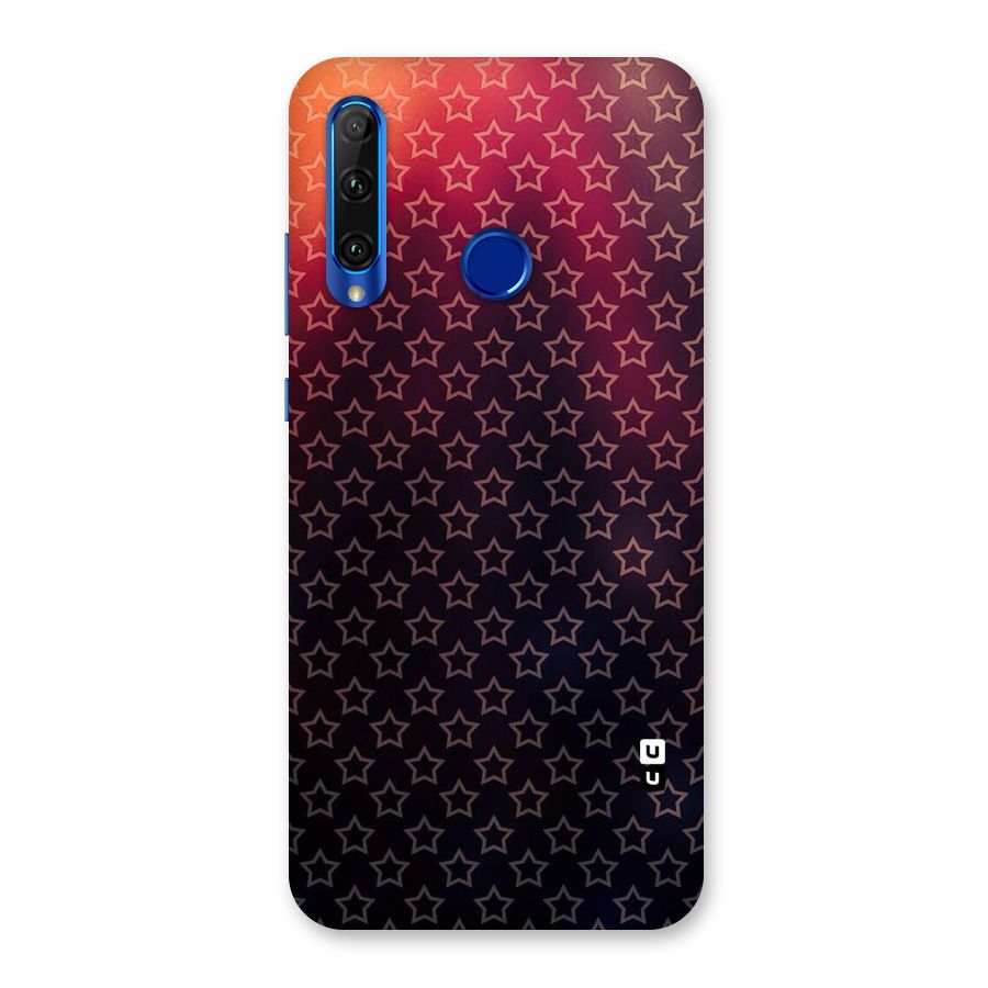 Ombre Stars Back Case for Honor 20i