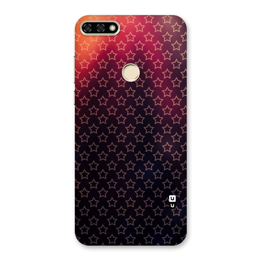 Ombre Stars Back Case for Honor 7A
