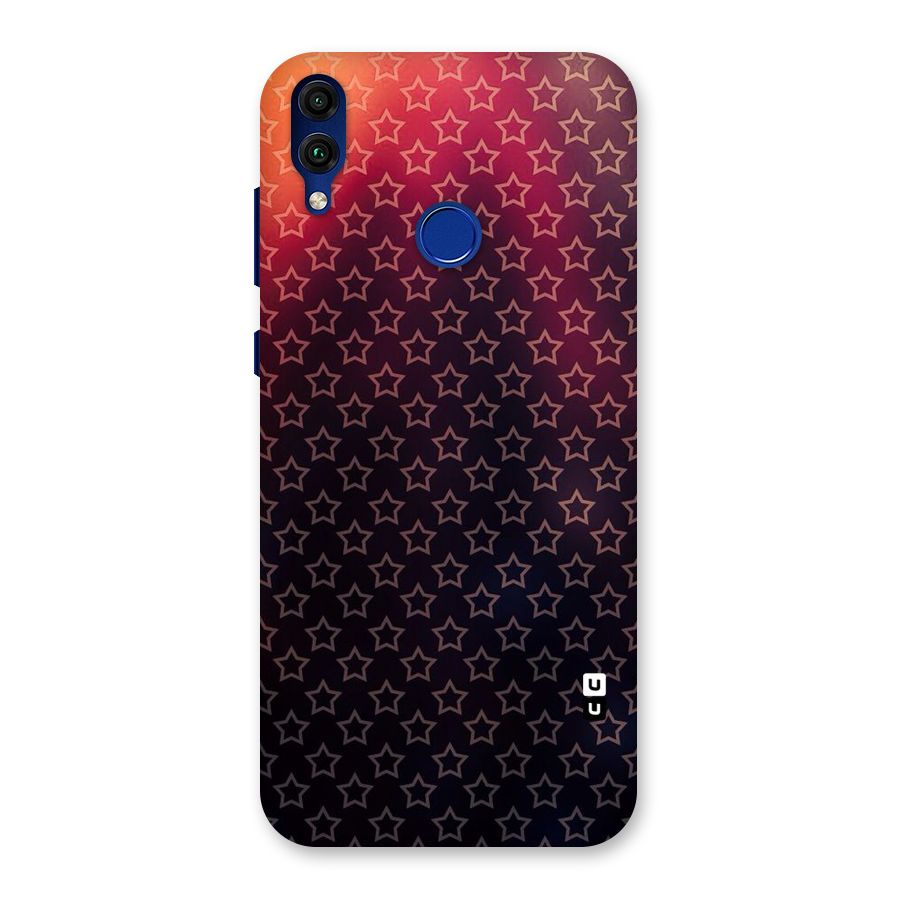 Ombre Stars Back Case for Honor 8C