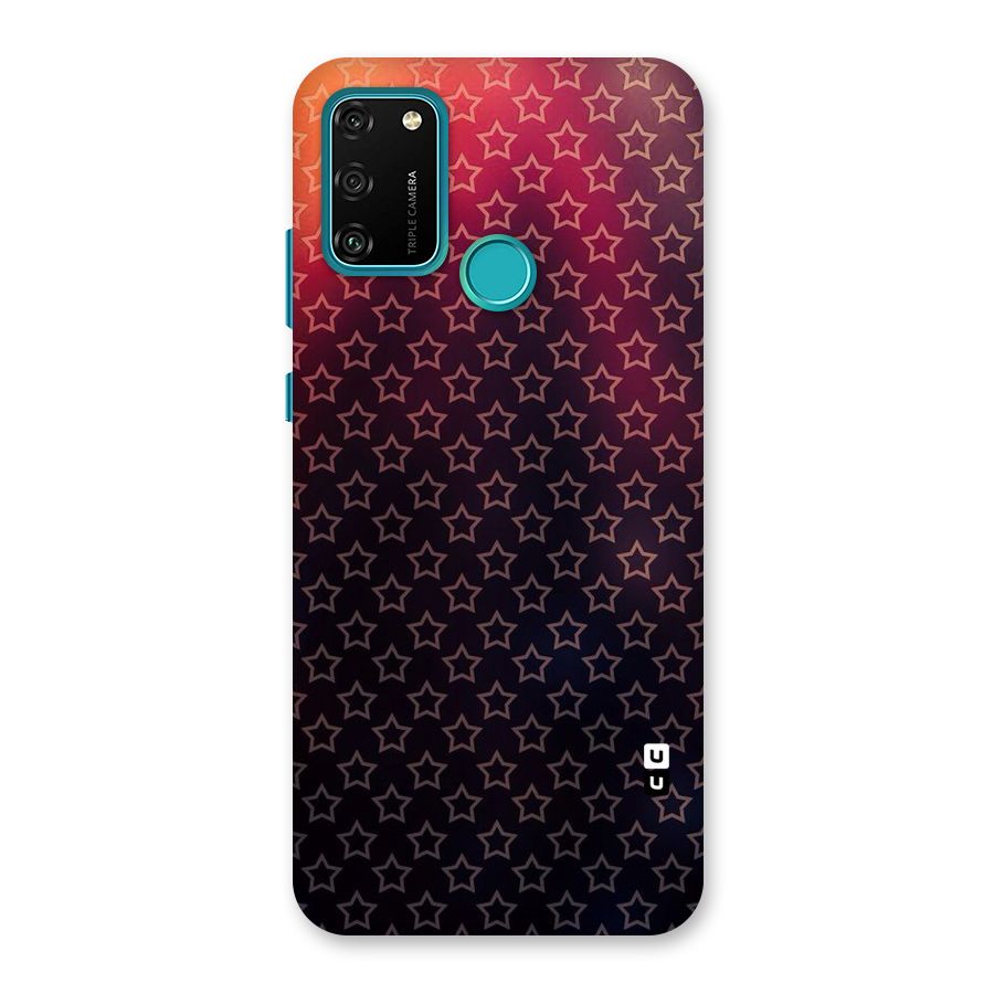 Ombre Stars Back Case for Honor 9A