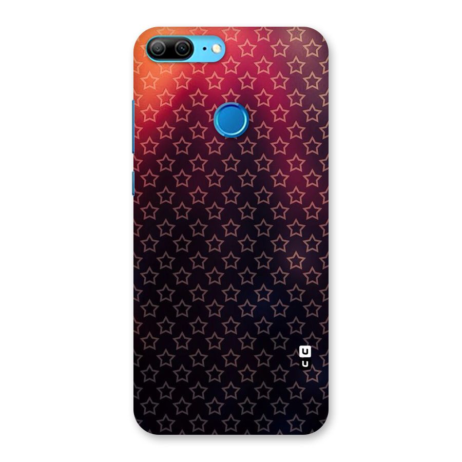 Ombre Stars Back Case for Honor 9 Lite