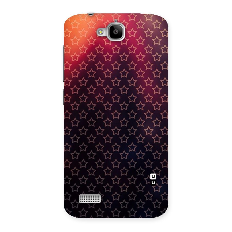 Ombre Stars Back Case for Honor Holly