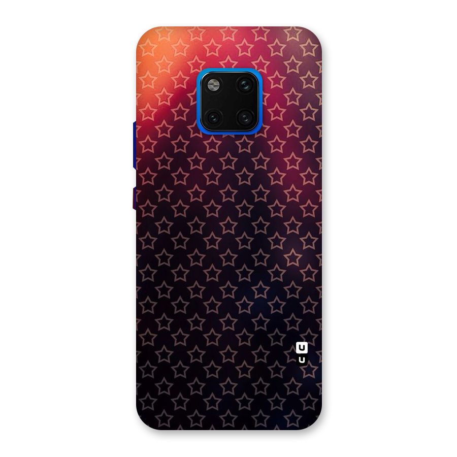 Ombre Stars Back Case for Huawei Mate 20 Pro