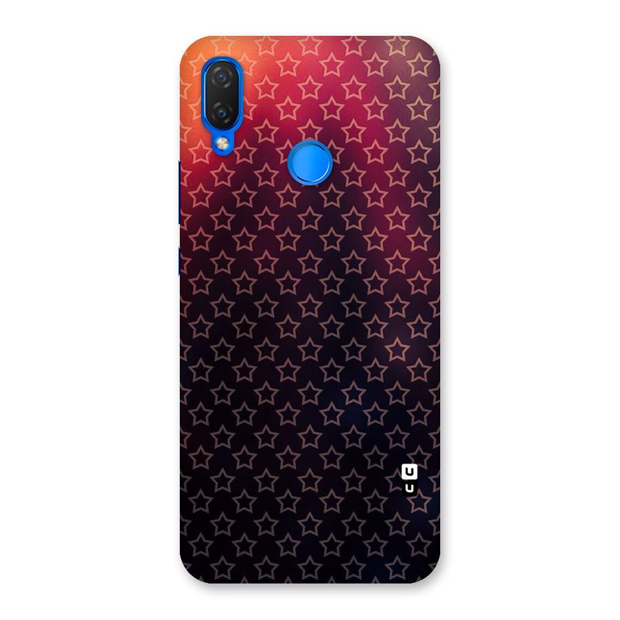 Ombre Stars Back Case for Huawei P Smart+
