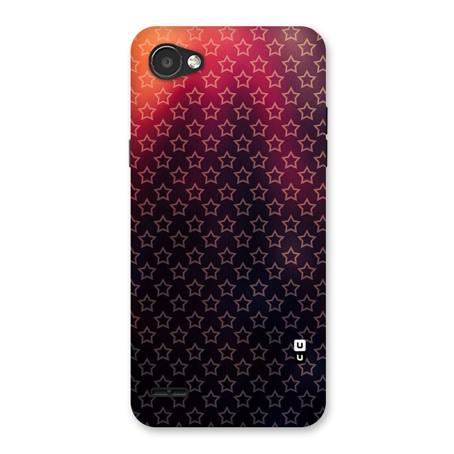 Ombre Stars Back Case for LG Q6