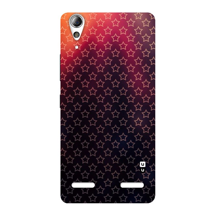 Ombre Stars Back Case for Lenovo A6000