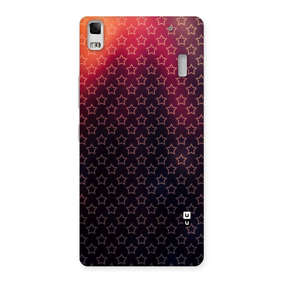 Ombre Stars Back Case for Lenovo A7000