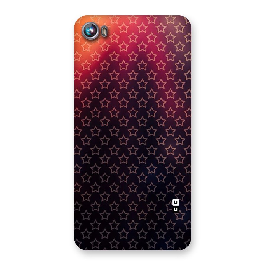 Ombre Stars Back Case for Micromax Canvas Fire 4 A107