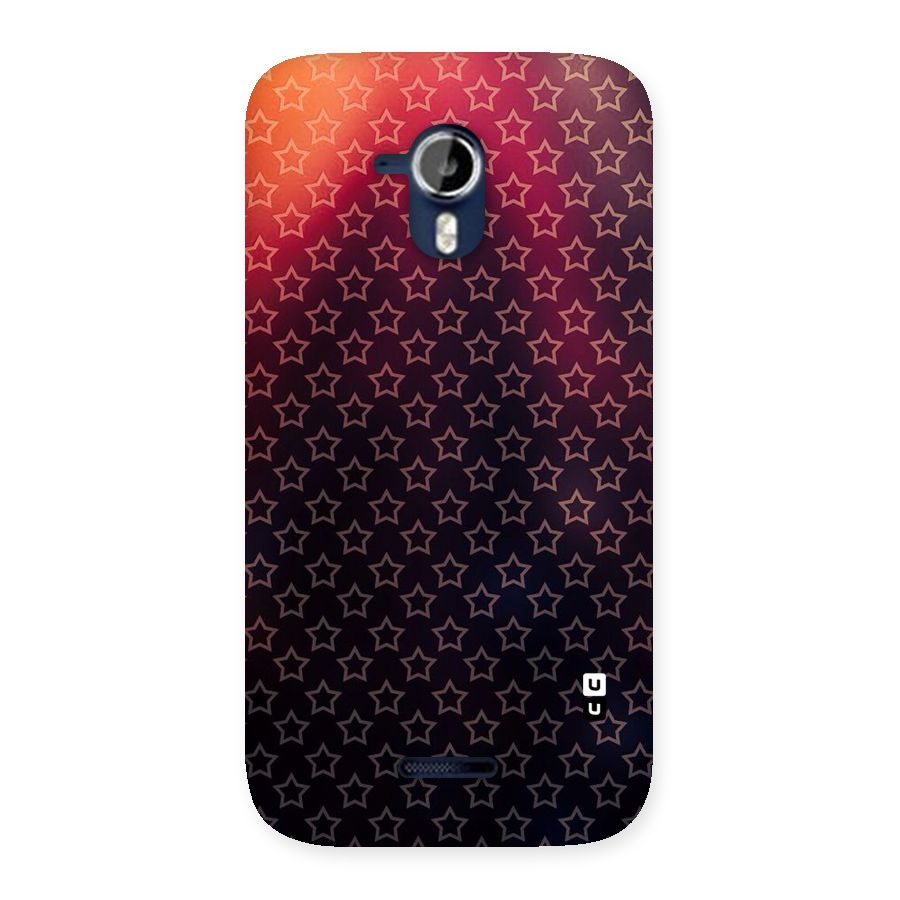 Ombre Stars Back Case for Micromax Canvas Magnus A117