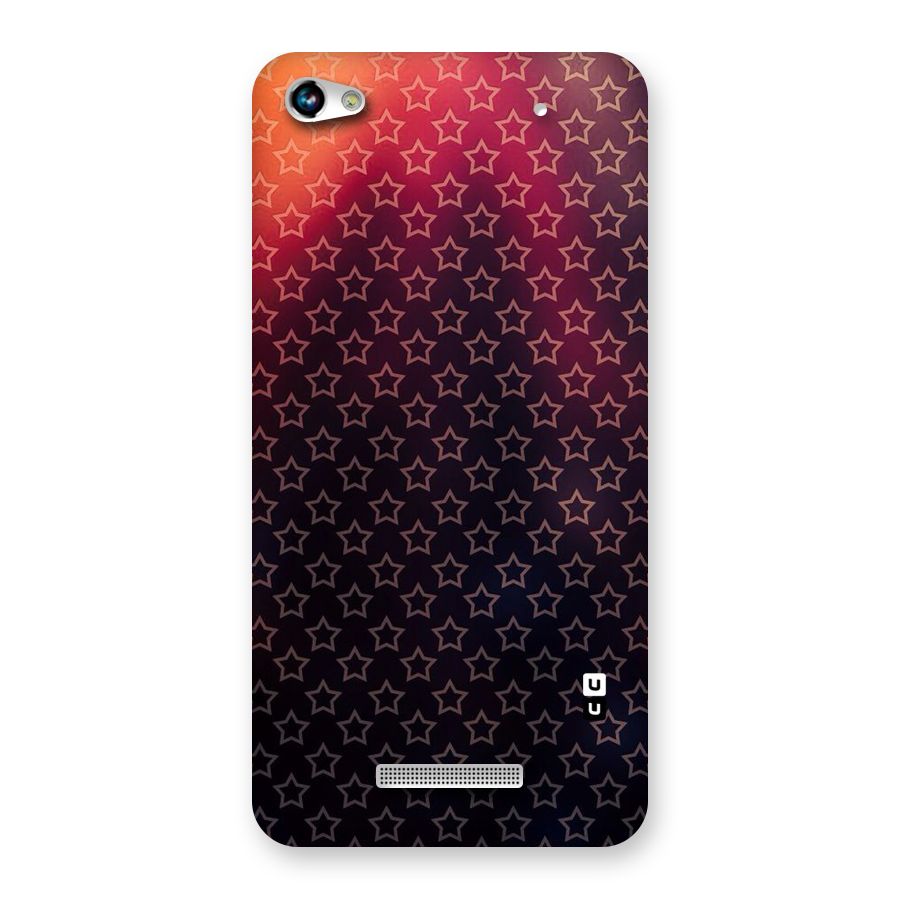 Ombre Stars Back Case for Micromax Hue 2