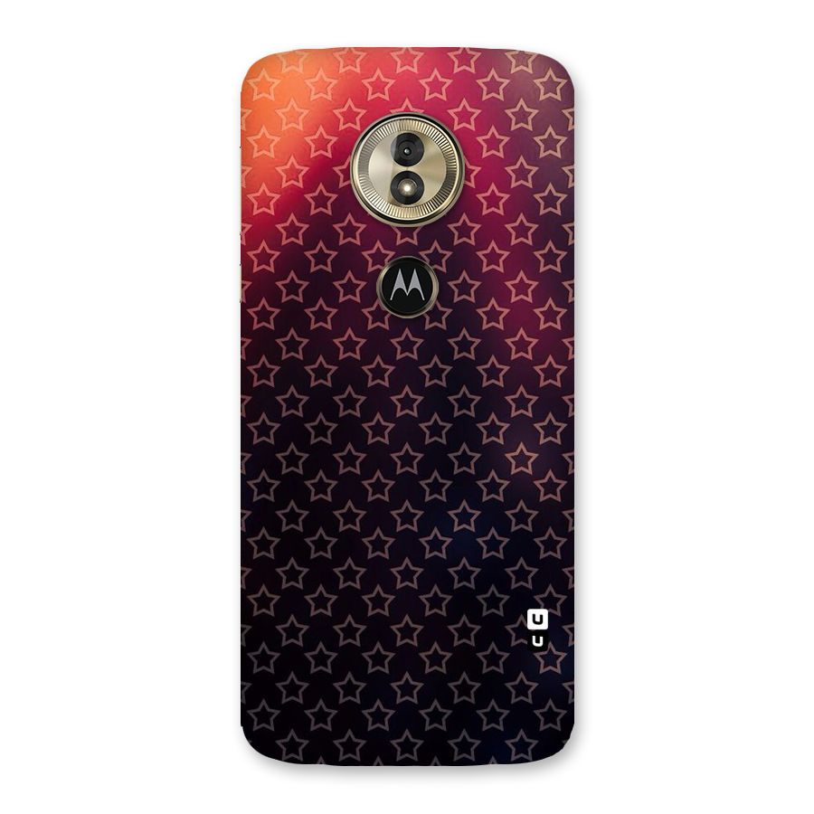 Ombre Stars Back Case for Moto G6 Play
