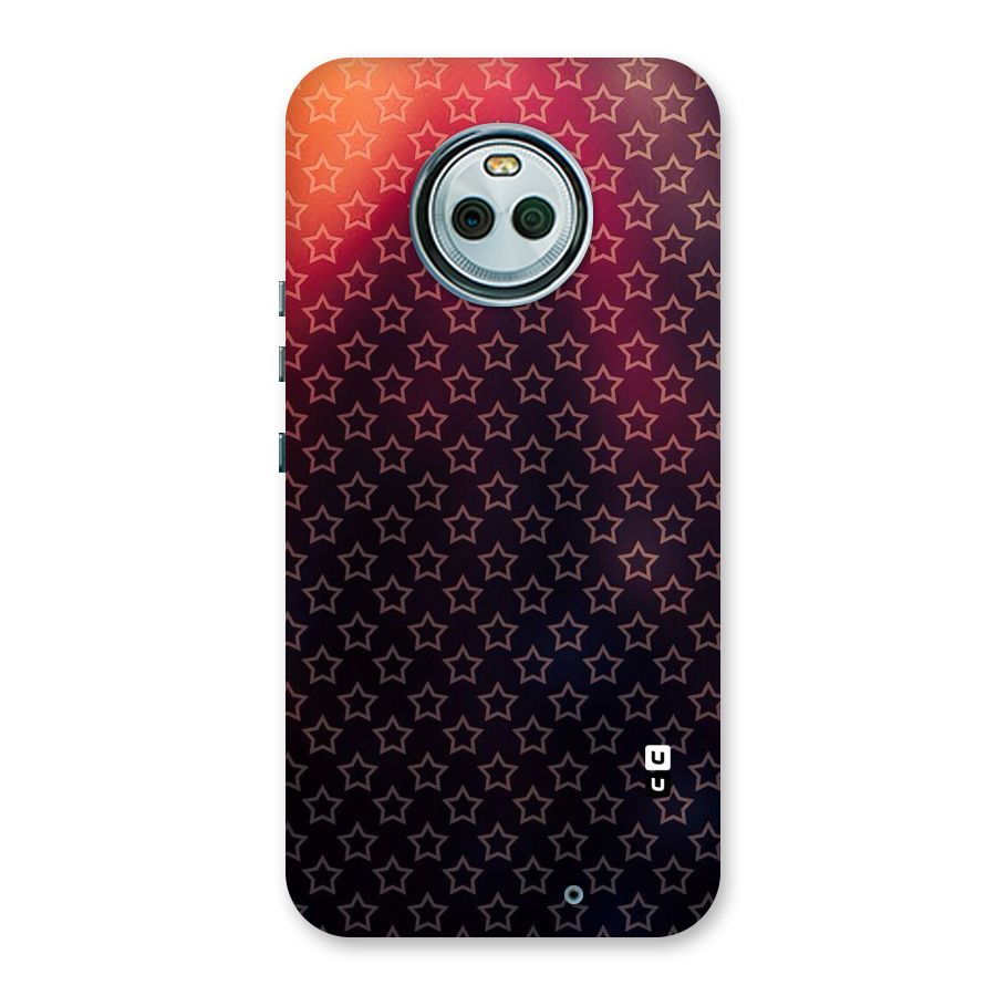 Ombre Stars Back Case for Moto X4