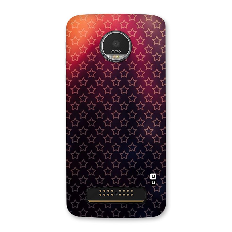 Ombre Stars Back Case for Moto Z Play