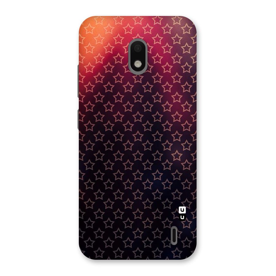 Ombre Stars Back Case for Nokia 2.2