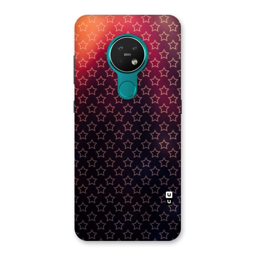 Ombre Stars Back Case for Nokia 7.2