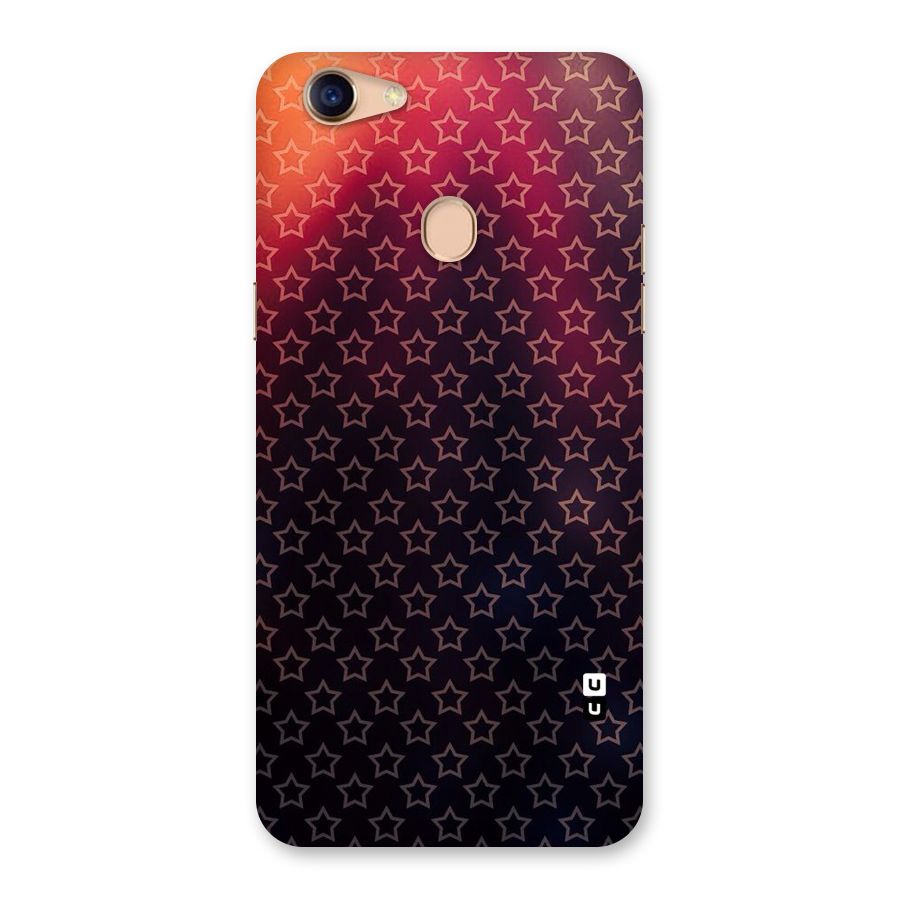 Ombre Stars Back Case for Oppo F5 Youth