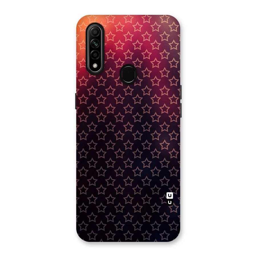 Ombre Stars Back Case for Oppo A31