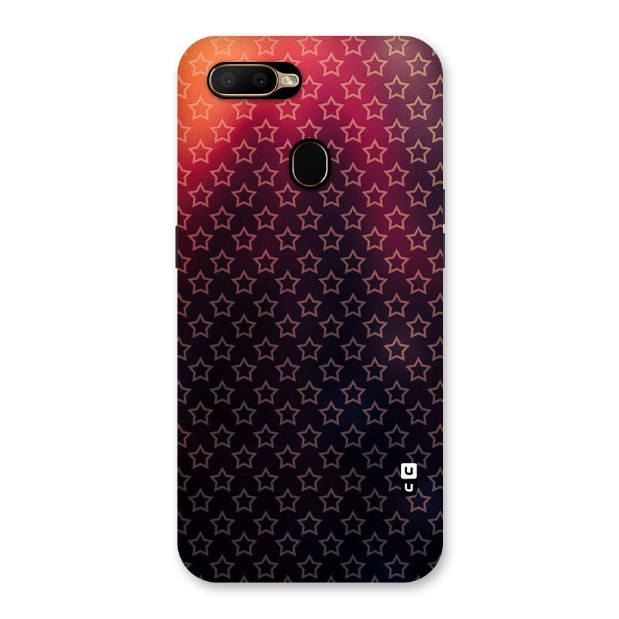 Ombre Stars Back Case for Oppo A5s