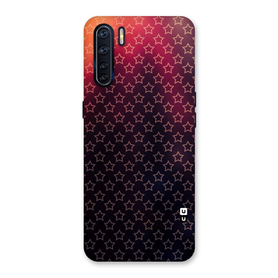 Ombre Stars Back Case for Oppo F15