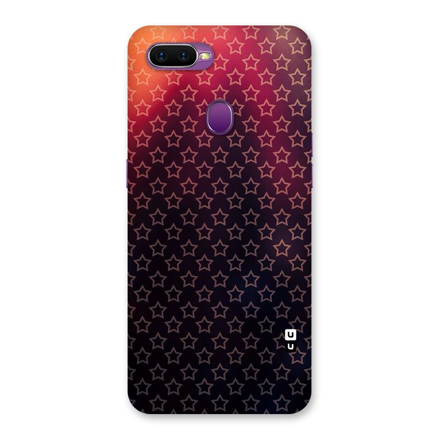 Ombre Stars Back Case for Oppo F9