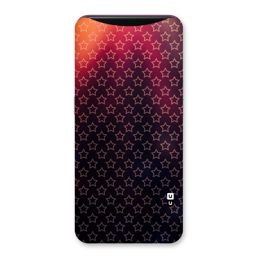 Ombre Stars Back Case for Oppo Find X