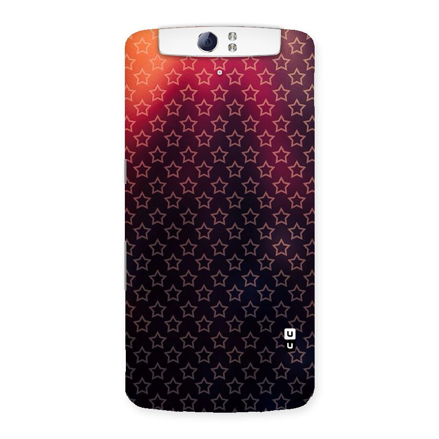 Ombre Stars Back Case for Oppo N1