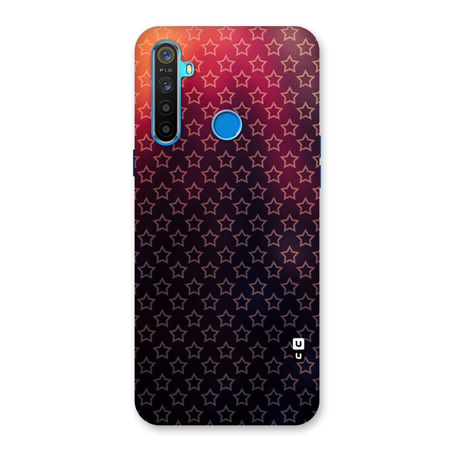 Ombre Stars Back Case for Realme 5