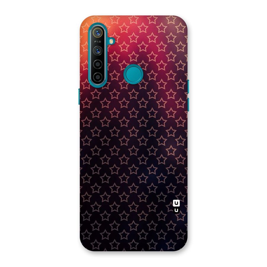 Ombre Stars Back Case for Realme 5i