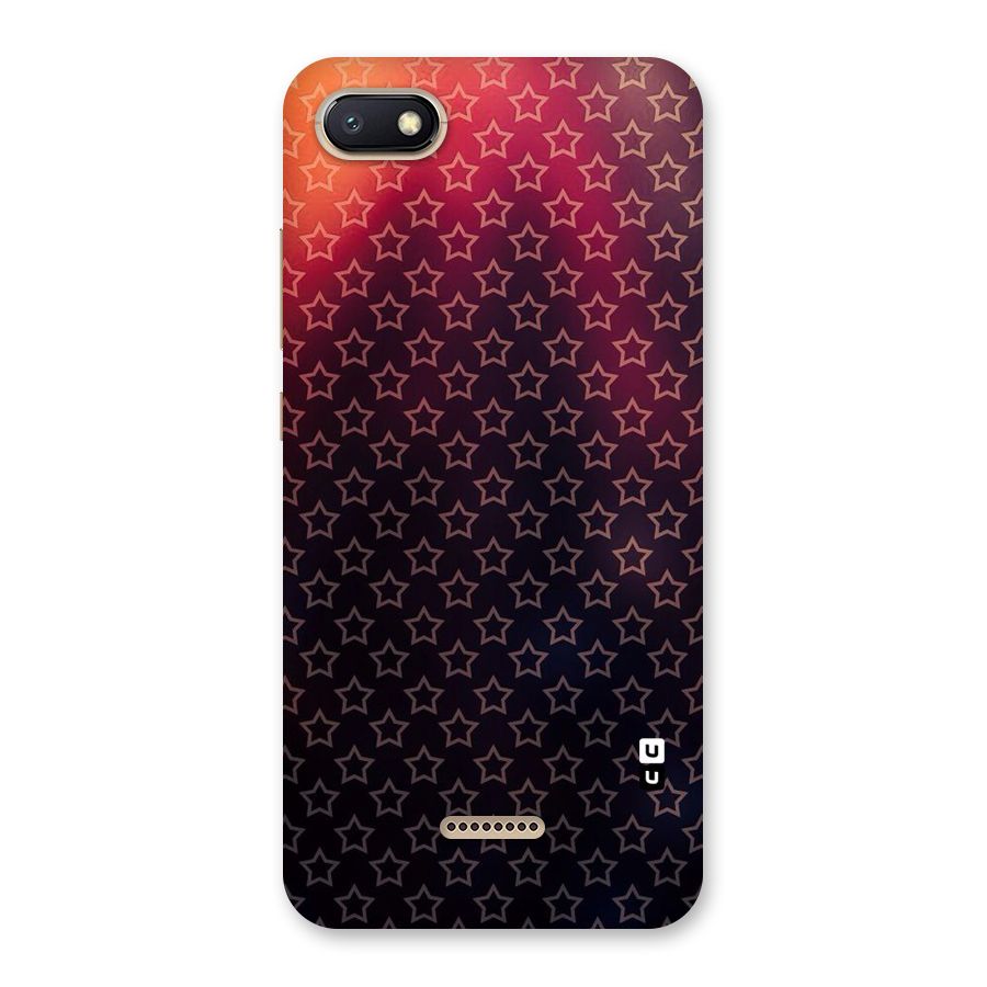 Ombre Stars Back Case for Redmi 6A