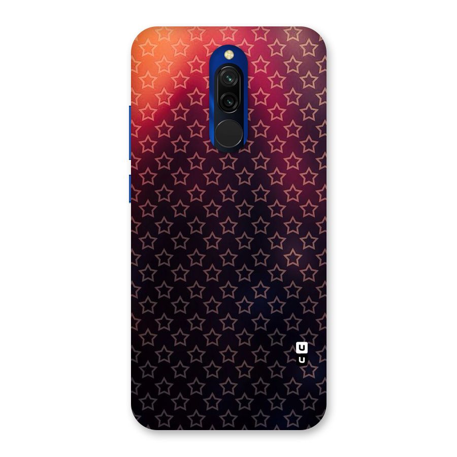 Ombre Stars Back Case for Redmi 8