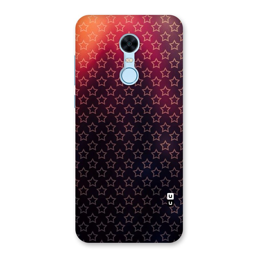 Ombre Stars Back Case for Redmi Note 5