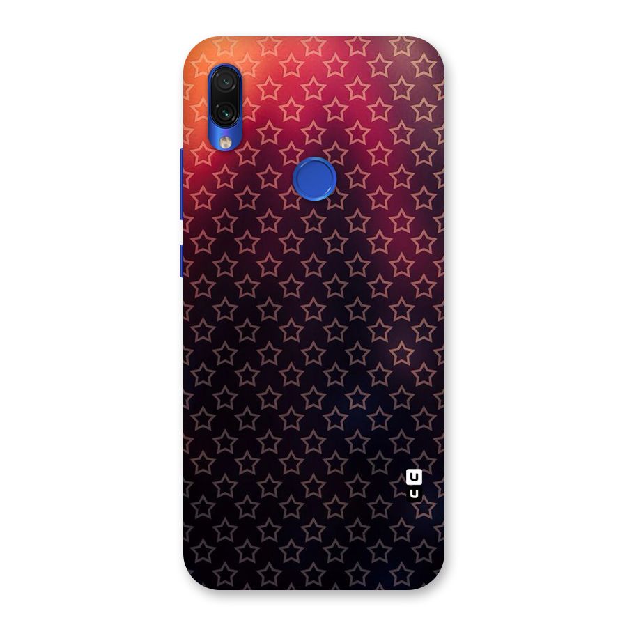 Ombre Stars Back Case for Redmi Note 7S