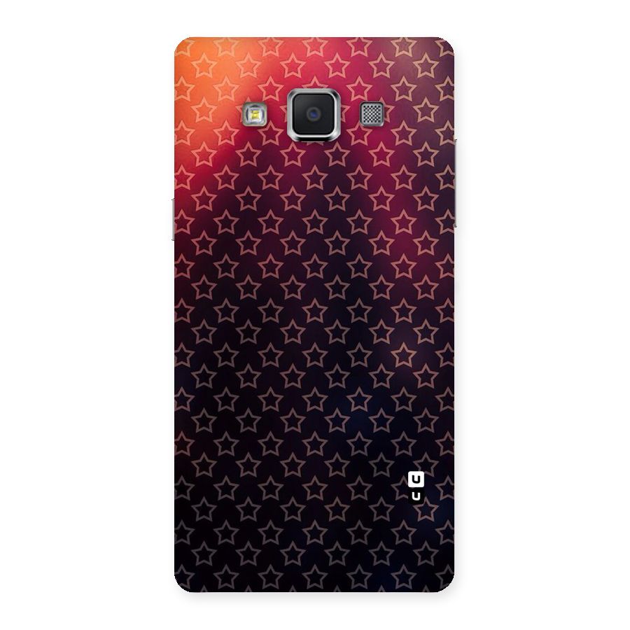 Ombre Stars Back Case for Samsung Galaxy A5