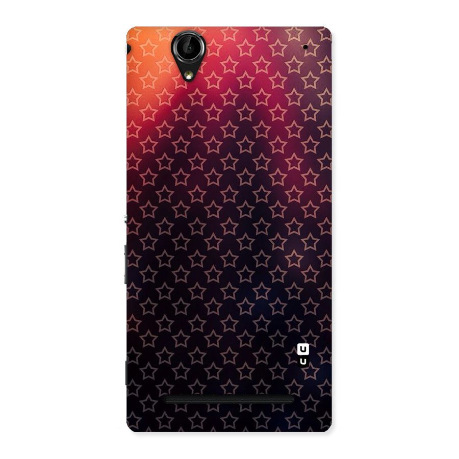 Ombre Stars Back Case for Sony Xperia T2