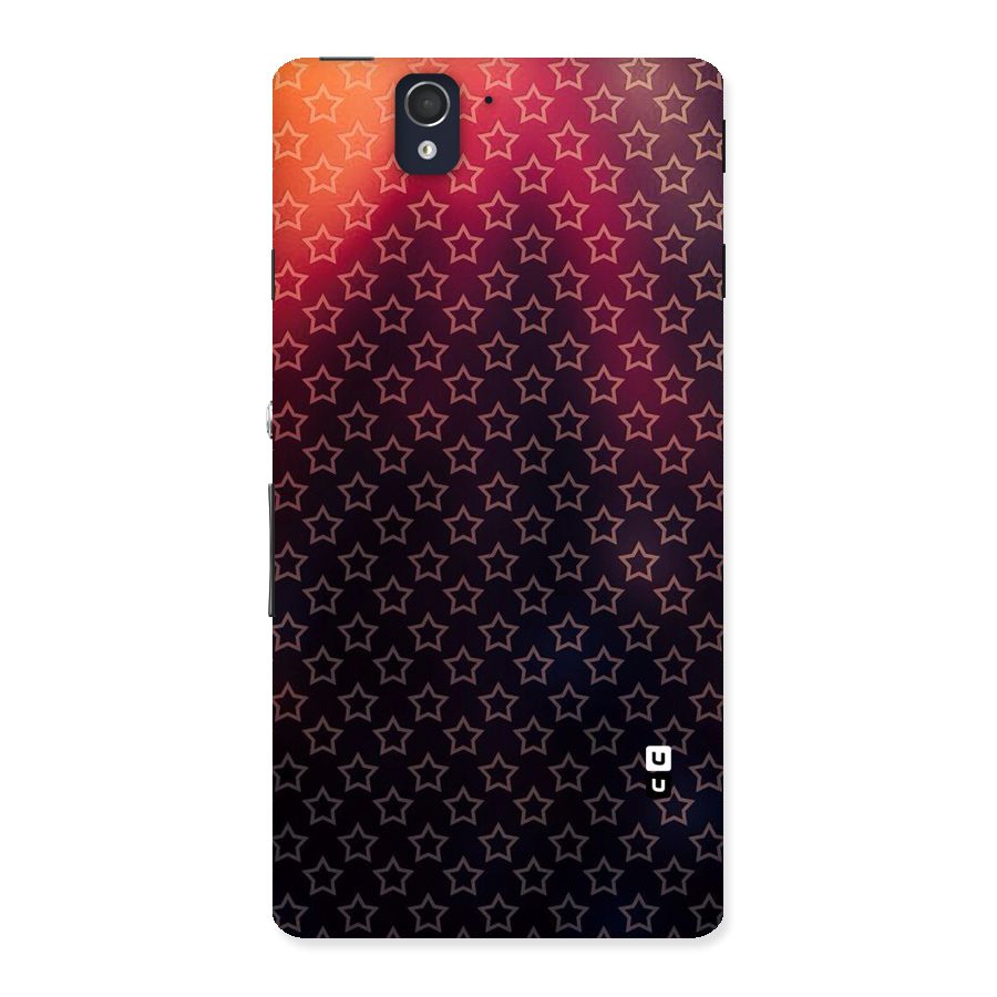 Ombre Stars Back Case for Sony Xperia Z
