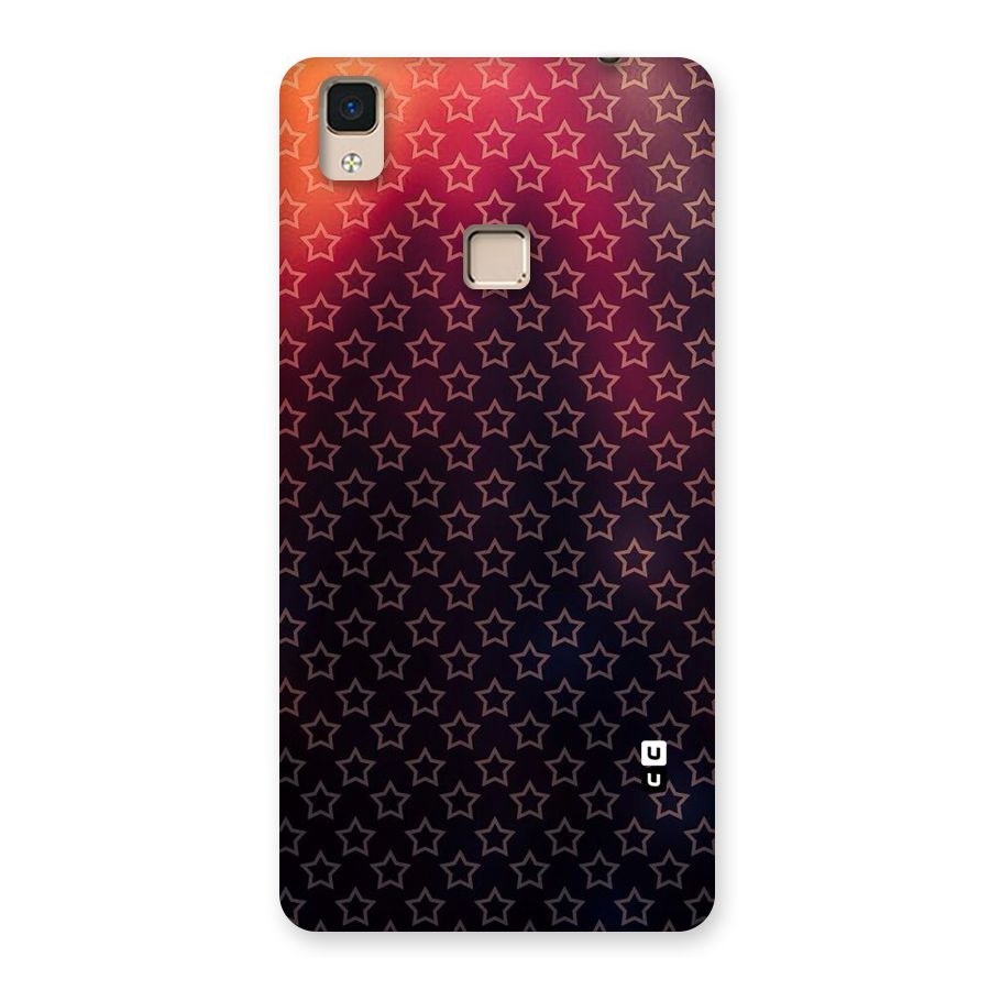Ombre Stars Back Case for V3 Max