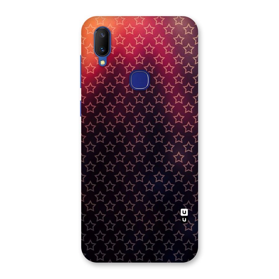 Ombre Stars Back Case for Vivo V11