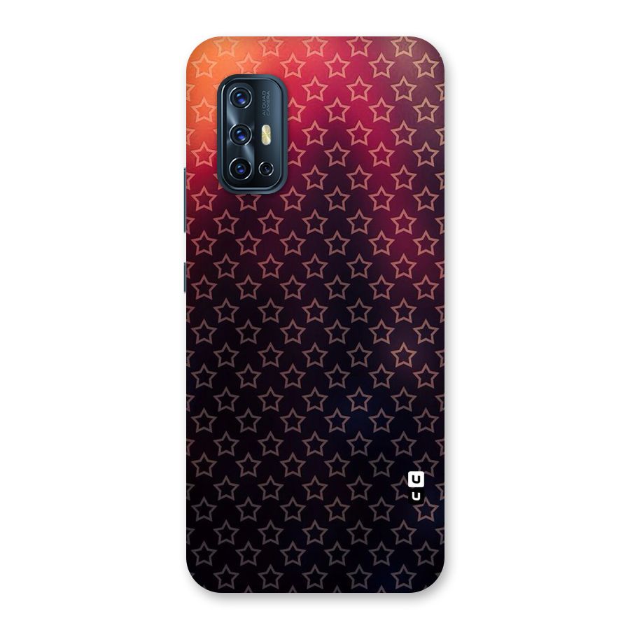 Ombre Stars Back Case for Vivo V17