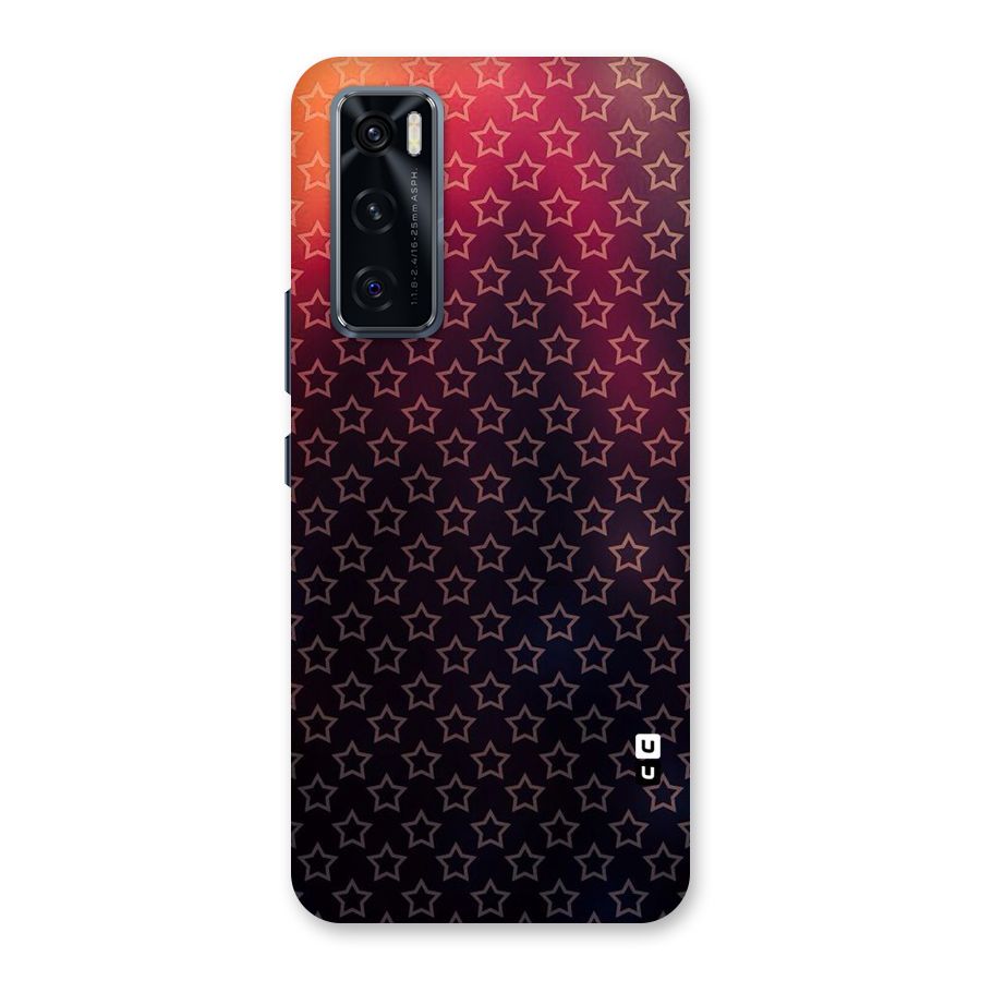 Ombre Stars Back Case for Vivo V20 SE
